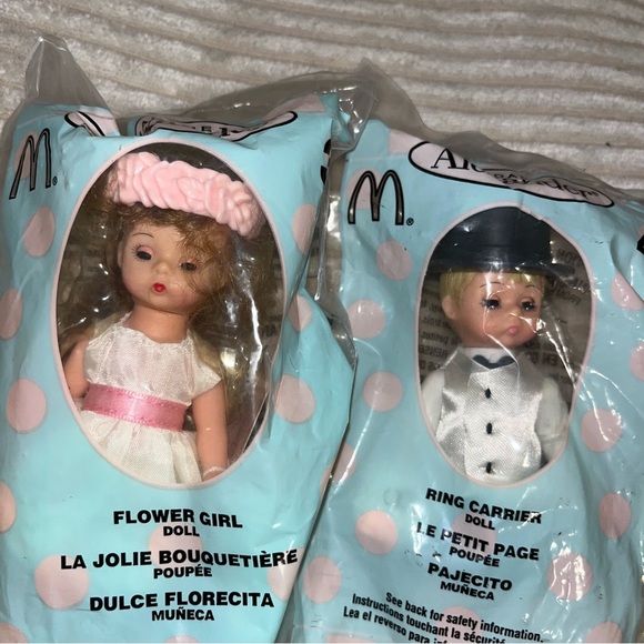 McDonald’s happy meal toys Madame Alexander Wedding Lot White and Black dolls - Picture 6 of 7